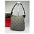 Triomphe Céline Vintage Celine Canvas Schultertasche Grau - Ansicht 13