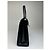 Vintage Givenchy Handtasche aus glattem Leder Schwarz mit Klappe - Ansicht 7
