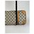 Vintage Gucci GG Canvas Weekender Tasche Beige Leder Monogramm - Ansicht 8
