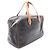 Hermès Borsa a mano Boston Hermes Victoria 43 Marrone Nero - vista 2