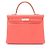 Hermès Borsa Hermes Candy Kelly 35 Marrone Rosa