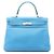 Hermès Borsa Hermes Kelly 35 in Blue Zanzibar