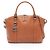 Gucci Interlocking G Charm 2-Way Tote/Handtasche Braun