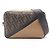 Borsa a tracolla Fendi Diagonal Camera Case Zucca Marrone Nero