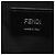 Borsa a tracolla Fendi Diagonal Camera Case Zucca Marrone Nero - vista 4