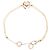 Bulgari Bracciale Charm Bvlgari Fioreba SM 1PD D'oro - vista 2