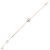 Bulgari Bracciale Charm Bvlgari Fioreba SM 1PD D'oro - vista 3
