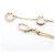 Bulgari Bracciale Charm Bvlgari Fioreba SM 1PD D'oro - vista 4