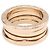 Bulgari Anello Bvlgari B-zero1 3-Band in oro rosa D'oro - vista 2