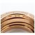 Bulgari Anello Bvlgari B-zero1 3-Band in oro rosa D'oro - vista 4