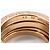 Bulgari Anello Bvlgari B-zero1 3-Band in oro rosa D'oro - vista 5