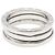 Bulgari Anello Bvlgari B-zero1 in argento e oro bianco 18K - vista 2