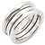 Bulgari Bvlgari B-zero1 Ring aus 18K Weißgold Silber