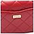 Borsa a Spalla Chanel Matelassé Mini Chain Rosso - vista 10