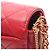 Borsa a Spalla Chanel Matelassé Mini Chain Rosso - vista 8