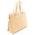 Timeless Borsa Chanel in pelle di vitello martellata beige - vista 2