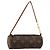 Louis Vuitton Papillon Pochette Monogram Canvas Mini Braun