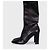 Botas altas de cuero negro Tamara Mellon - Talla 39 de segunda mano - vista 6