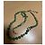 Set Collana e Bracciale Verde Chanel Primavera/Estate 2015 Usato - vista 8