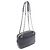 Borsa a Spalla Chanel Chevron V-Stitch Tassel Nero - vista 2