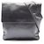 Borsa a tracolla Chanel in pelle nera Nero