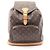 Zaino/Borsa Louis Vuitton Montsouris GM Monogram Marrone