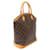 Borsa verticale Louis Vuitton Lockit Marrone  - vista 2