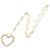 Collana Open Heart di Tiffany & Co. in oro giallo 18K D'oro - vista 2