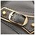 Borsa a Spalla Balenciaga Metallic Edge Marrone Metallico - vista 10