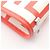 Borsa a 2 vie Fendi Sunshine Shopper Mini Bianco Rosso - vista 5