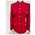 Chanel 1996 Red Wool Jacket with Gripoix Buttons - view 2
