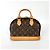 Borsa Louis Vuitton Alma Monogram Canvas BB Marrone - vista 3