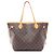 Borsa Tote Louis Vuitton Neverfull MM Monogram Marrone