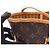 Borsa Tote Louis Vuitton Neverfull MM Monogram Marrone - vista 11