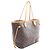 Borsa Tote Louis Vuitton Neverfull MM Monogram Marrone - vista 2