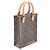 Borsa Louis Vuitton Petite Sac Plat Marrone - vista 2