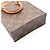 Borsa Louis Vuitton Petite Sac Plat Marrone - vista 8