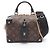 Borsa Louis Vuitton Petite Malle Souple Monogram Marrone Nero