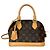 Borsa Louis Vuitton Alma Monogram Canvas BB Marrone