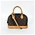 Borsa Louis Vuitton Alma Monogram Canvas BB Marrone - vista 2