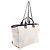 Borsa Tote Chanel Deauville GM 2-Way Marrone Nero - vista 2