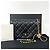 Timeless Bolsa Chanel Enamel Multi CC Chain Flap em pele de cordeiro acolchoada Mini Preto - vista 2