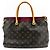 Tote Pallas Louis Vuitton em canvas Monogram com couro BB Marrom - vista 3