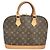 Borsa Louis Vuitton Alma Monogram Canvas PM Marrone