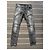 Balmain Slim Jeans Grau Verwaschen Dunkelblau - Ansicht 3