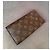 Louis Vuitton Cartera Sarah Monogram Canvas Castaño - vista 4