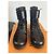 Twist Louis Vuitton Botas Wonderland de cuero negro - 37.5 Dorado Gold hardware - vista 3