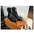 Twist Louis Vuitton Botas Wonderland de cuero negro - 37.5 Dorado Gold hardware - vista 6