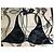 Conjunto Bikini Triángulo La Perla - Top 40B, Braguita 38 Negro Roja - vista 2