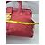 Louis Vuitton Lockit PM Borsa in pelle rossa Rosso - vista 20